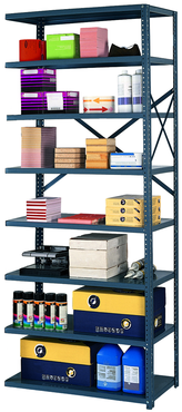 36 x 18 x 85'' (8 Shelves) - Open Style Add-On Shelving Unit - A1 Tooling