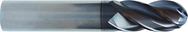 1/4x1/4x3/4x2-1/2 4 Flute TuffCut® XT End Mill-ALtima® Blaze - A1 Tooling