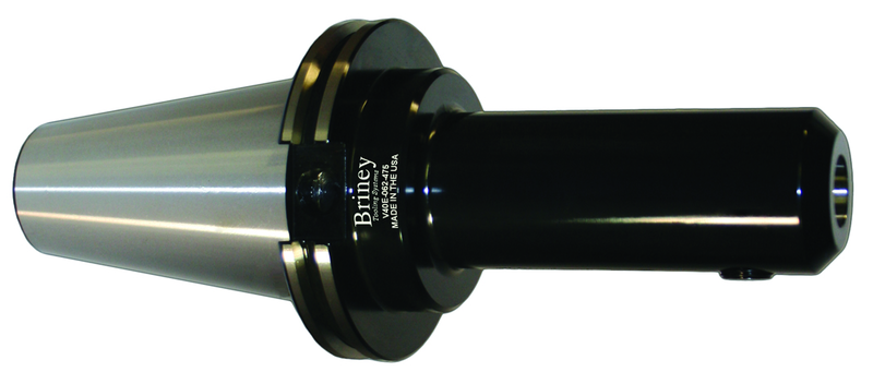 3/4 CAT40 Tru Position - Eccentric Bore Side Lock Adapter with a 4-3/4 Gage Length with Surround Coolant - A1 Tooling