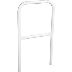 Steel Pipe Safety Railing 24″ Length White