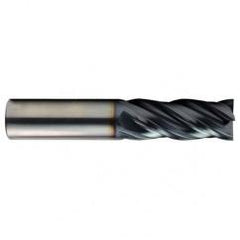 3/8 x 3/8 x 7/8 x 2-1/2 4Fl  Square Carbide End Mill - TiALN - A1 Tooling