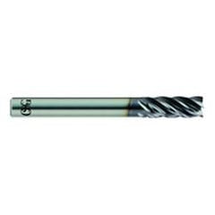 1/4 x 1/4 x 3/8 x 2 5Fl  Square Carbide End Mill - TiALN - A1 Tooling