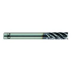 5/8 x 5/8 x 1-1/4 x 3-1/2 5Fl  Square Carbide End Mill - TiALN - A1 Tooling