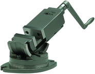 2-Axis Precision Angular Vise 4" Jaw Width, 1-1/2" Jaw Depth - A1 Tooling
