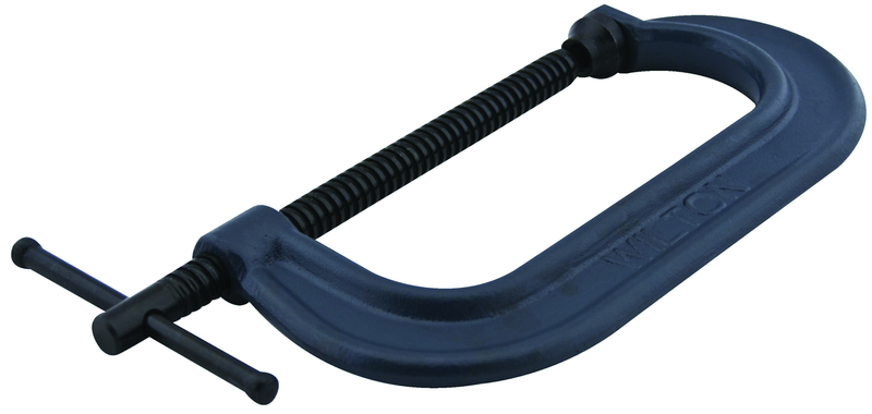 804, 800 Series C-Clamp, 0" - 4" Jaw Opening, 2-5/16" Throat Depth - A1 Tooling