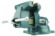 744, 740 Series Mechanics Vise - Swivel Base, 4" Jaw Width, 4-1/2" Jaw Opening, 3-7/8" Throat Depth - A1 Tooling