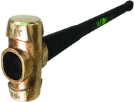 8 lb Head, 30" B.A.S.H® Brass Hammer - A1 Tooling