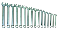 16 Piece Supercombo Wrench Set - High Polish Chrome Finish SAE; 1-5/16 - 2-1/2"; Tools Only - A1 Tooling