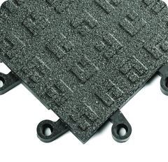 ErgoDeck General PupposeÂ Solid w/ GritShieldÂ Egronomic TilesÂ 18" x 18" x 7/8" Thick (Black) - A1 Tooling