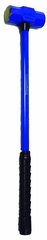 8 lb - 32" Fiberglass Handle - 2" Head Diameter - Soft Steel Sledge Hammer - A1 Tooling