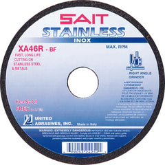 5″X1/16″X7/8″ SAIT A46R CUT-OFF WHL - A1 Tooling