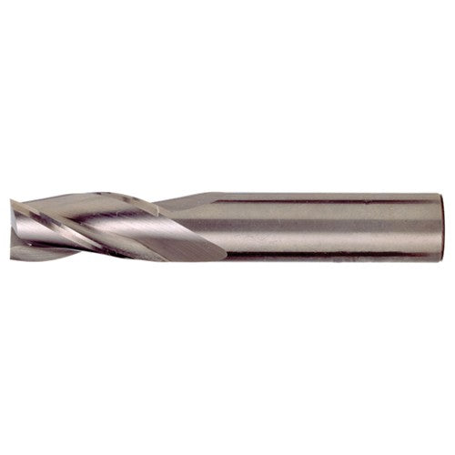 ‎5/8″ × 5/8″ × 1-1/4″ × 3-1/2″ RHS / RHC Solid Carbide 3-Flute Square End Single End General Purpose End Mill - Bright - Exact Industrial Supply