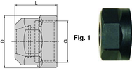 ER16-IC Top Clamping Nut - Hex - A1 Tooling