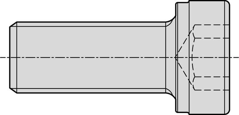 2" Pilot Shell Mill Locking Screw - A1 Tooling