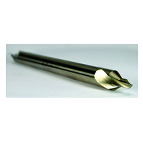 #2 × 4″ OAL 60 Degree HSS Long Combined Drill and Countersink Uncoated - A1 Tooling