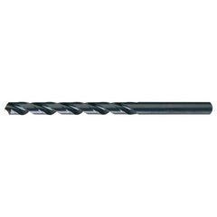 57/64 RHS / RHC HSS 118 Degree Radial Point General Purpose Taper Length Drill - Steam Oxide - Exact Industrial Supply