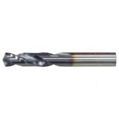 #12 RHS / RHC HSS-CO 8% (M42) 135 Degree Split Point Cobalt Heavy Duty Screw Machine Drill - TiCN - A1 Tooling