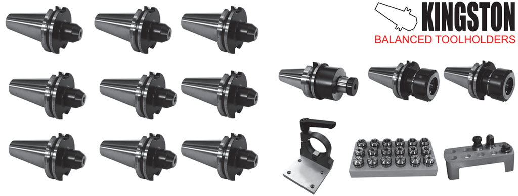 Toolholders  - BT 40 Tooling Package - Part # B40-PKG - A1 Tooling