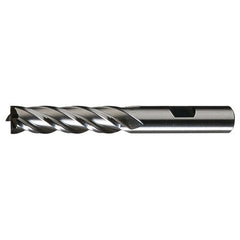 ‎11/16″ × 5/8″ × 1-5/8″ × 3-3/4″ RHS / RHC HSS HSS Single End Mulit Flute Center Cutting Finishing End Mill - TiN