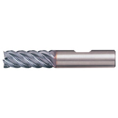 ‎3/4″ × 3/4″ × 1-5/8″ × 4″ RHS / RHC Solid Carbide 5-Flute High-Performance End Mill for Steel - TiCN