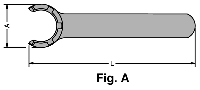 E16M Spanner Wrench - Mini - A1 Tooling