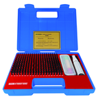 240 Pc. X-Tended Range Pin Gage Set .011 - .250" in .001" Increments (Plus) - A1 Tooling