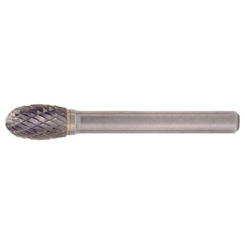 SE-41 Double Cut Solid Carbide Bur-Egg Shape