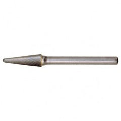 SL-2 Standard Cut Solid Carbide Bur-Included Angle Shape - A1 Tooling