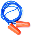 Earplugs NRR 31 dB Rating; 100 pr. Disposable / Corded - A1 Tooling