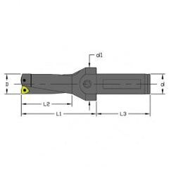 UD-2125-4D-150 4XD Indexable Drill - A1 Tooling