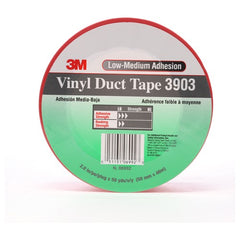 3M Vinyl Duct Tape 3903 Red 2″ × 50 yd 6.5 mil 2 Individually Wrapped Conveniently Packaged - A1 Tooling