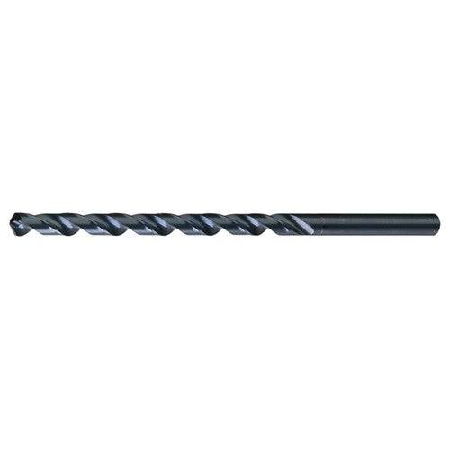 19/32″ RHS / RHC HSS 118 Degree Notched Point Heavy Duty Extra Long Drill - Steam Oxide - Exact Industrial Supply