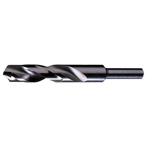 ‎1-1/16 RHS / RHC HSS 118 Degree Radial Point 1/2″ Reduced Shank Silver & Deming Drill - Steam Oxide - Exact Industrial Supply