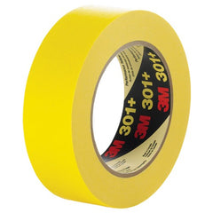 3M Performance Yellow Masking Tape 301+ 36 mm × 55 m Individually Wrapped - A1 Tooling