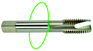 3/8-16 Dia. - H3 - 2 FL - Std Spiral Flute Tap - Green Ring - A1 Tooling