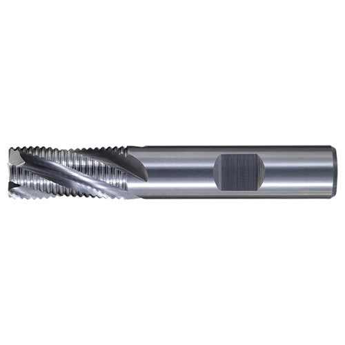 1/2″ × 1/2″ × 1″ × 3″ RHS / RHC Solid Carbide Mult-Flute Square End High-Performance End Mill - TiAlN - Exact Industrial Supply