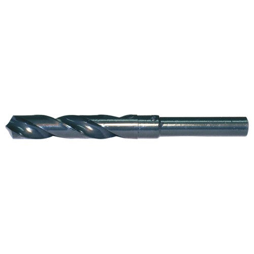 ‎1-5/16 RHS / RHC HSS 118 Degree Radial Point 1/2 Reduced Shank Silver & Deming Drill - Steam Oxide - Exact Industrial Supply