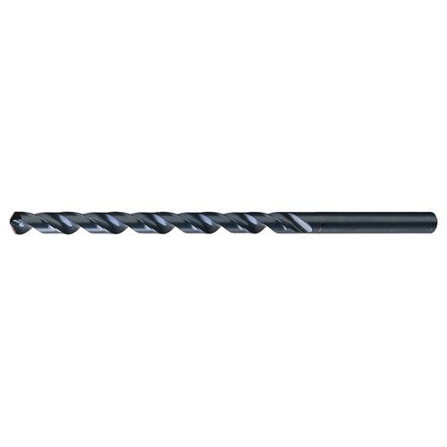 5/8″ RHS / RHC HSS 118 Degree Notched Point Extra Length Drill - Steam Oxide - Exact Industrial Supply