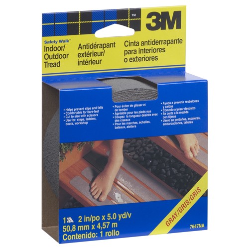 3M Safety-Walk Slip Resistant Tape 370G-R2X180 Grey 2″ × 15 ft (50.8 mm × 4.57 m) - A1 Tooling