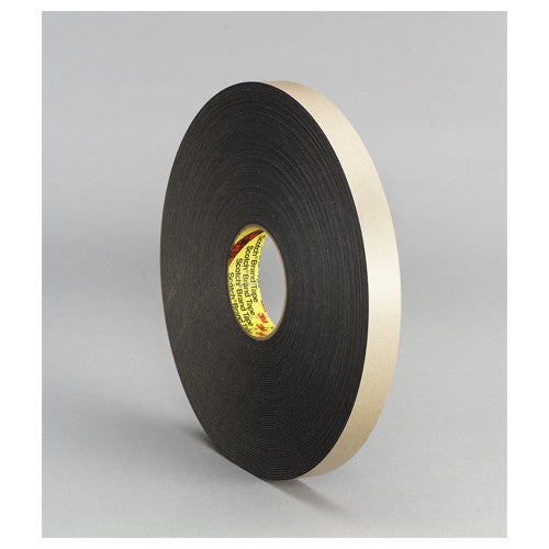 3M Double Coated Polyethylene Foam Tape 4496B Black 3/4″ × 36 yd 62 mil - A1 Tooling