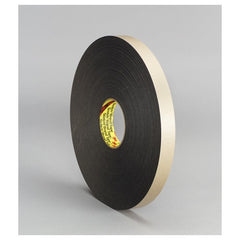 3M Double Coated Polyethylene Foam Tape 4496B Black 3/8″ × 36 yd 62mil - A1 Tooling