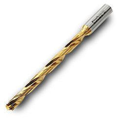 TD1300156S6R01 12xD Gold Twist Drill Body-Cylindrical Shank - A1 Tooling