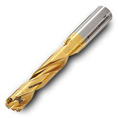 TD2000100S1R01 5xD Gold Twist Drill Body-Cylindrical Shank - A1 Tooling