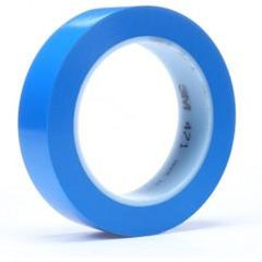 List 471 1" x 36 yds Vinyl Tape - Blue - A1 Tooling