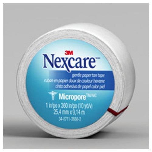 Nexcare Micropore Paper First Aid Tape 530-P1/2 1″ × 10 yds Wrapped - A1 Tooling