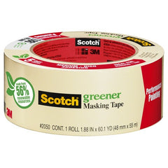 ‎Scotch Greener Masking Tape for Performance Painting 2050-72A 2.82″ × 60.1 yd (72 mm × 55 m) - A1 Tooling