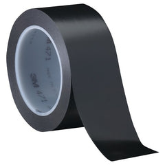 3M Vinyl Tape 471 Black 3/4″ × 36 yd 5.2 mil Individually Wrapped Conveniently Packaged - A1 Tooling