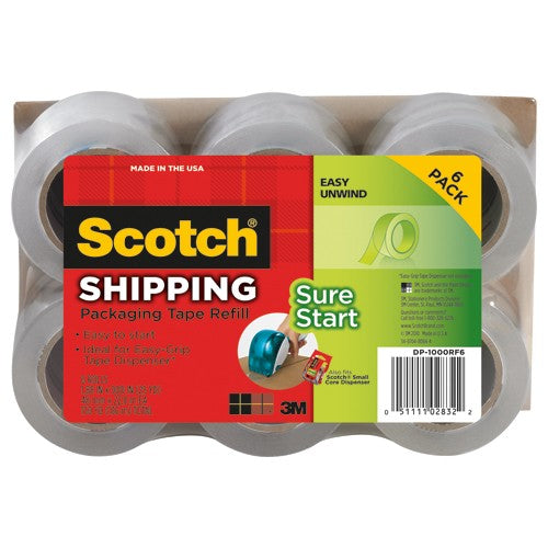 Scotch Sure Start Packaging Tape DP-1000RF6 1.88″ × 900″ (48 mm × 22 8 m) - A1 Tooling