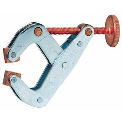 Round Handle Clamp - 1 1/8″ Throat Depth, 2″ Max. Opening - A1 Tooling