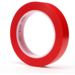 3M Vinyl Tape 471 Red 3/4″ × 36 yd 5.2 mil - A1 Tooling